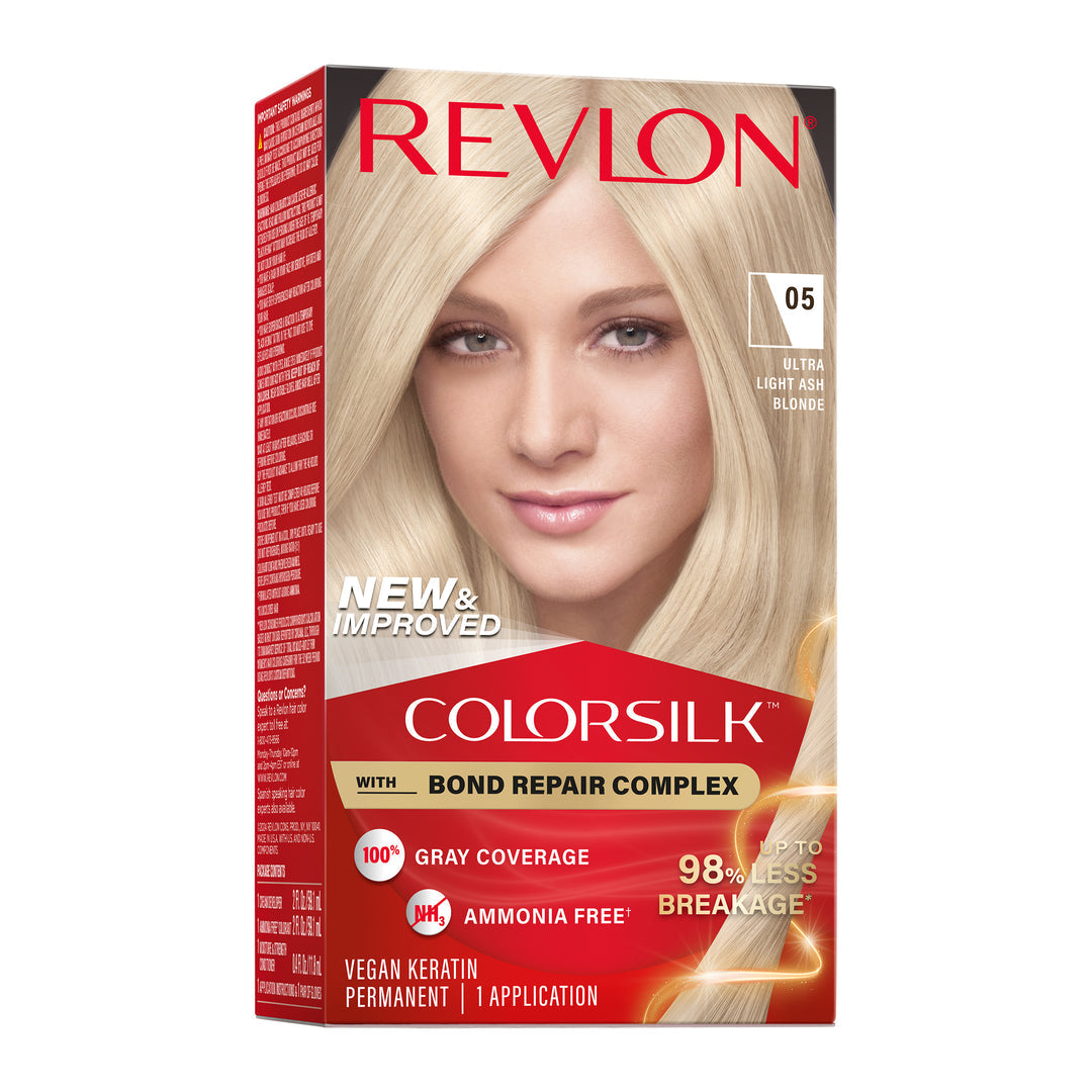 Revlon ColorSilk Beautiful Color Permanent Hair Color - 05 Ultra Light Ash Blonde