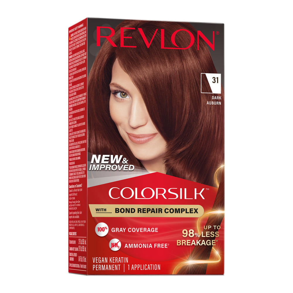 Revlon ColorSilk Beautiful Color Permanent Hair Color - 31 Dark Auburn