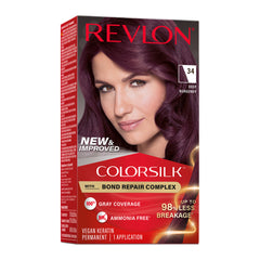 Revlon ColorSilk Beautiful Color Permanent Hair Color - 34 Deep Burgundy