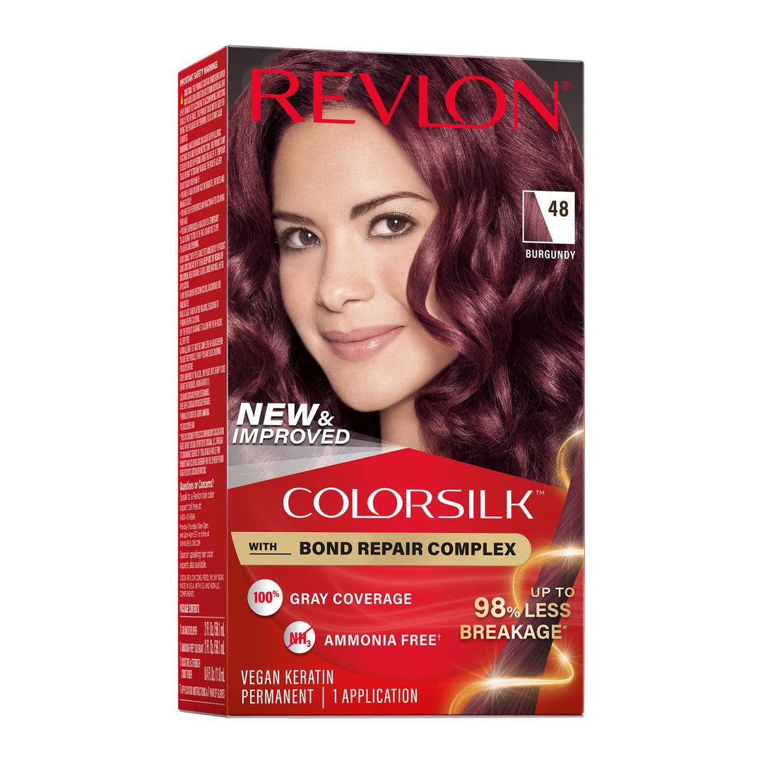 Revlon ColorSilk Beautiful Color Permanent Hair Color - 48 Burgundy