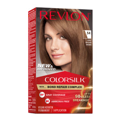 Revlon ColorSilk Beautiful Color Permanent Hair Color - 54 Light Golden Brown