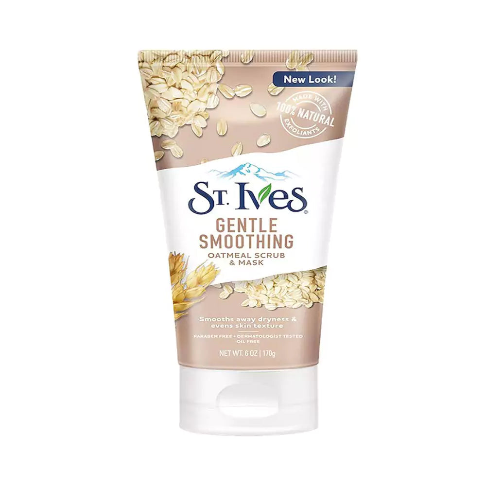 St. Ives - Face Mask Gentle Smoothing Oatmeal Scrub Mask 6Oz/ 170G